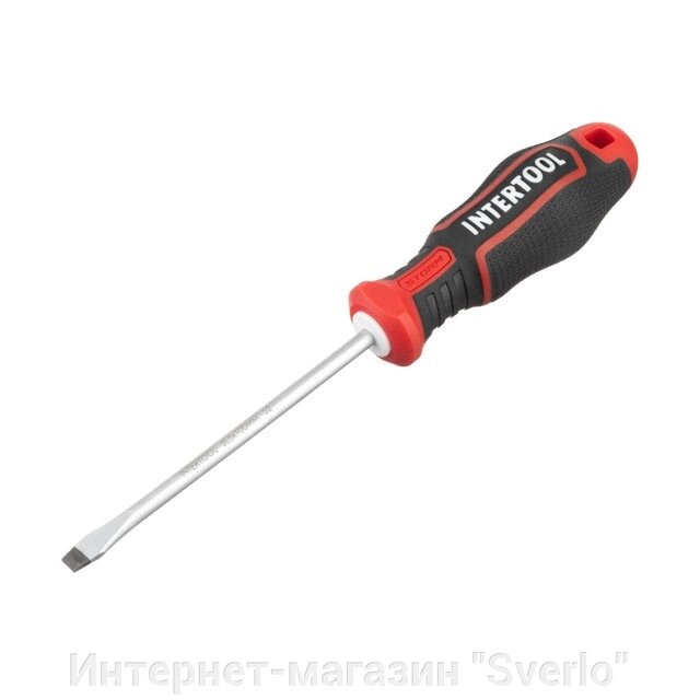 Викрутка шліцьова SL5.0*100 мм, S2, STORM INTERTOOL VT-3406 від компанії Интернет-магазин "Sverlo" - фото 1