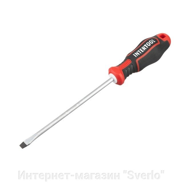 Викрутка шліцьова SL6.0*150 мм, S2, STORM INTERTOOL VT-3411 від компанії Интернет-магазин "Sverlo" - фото 1