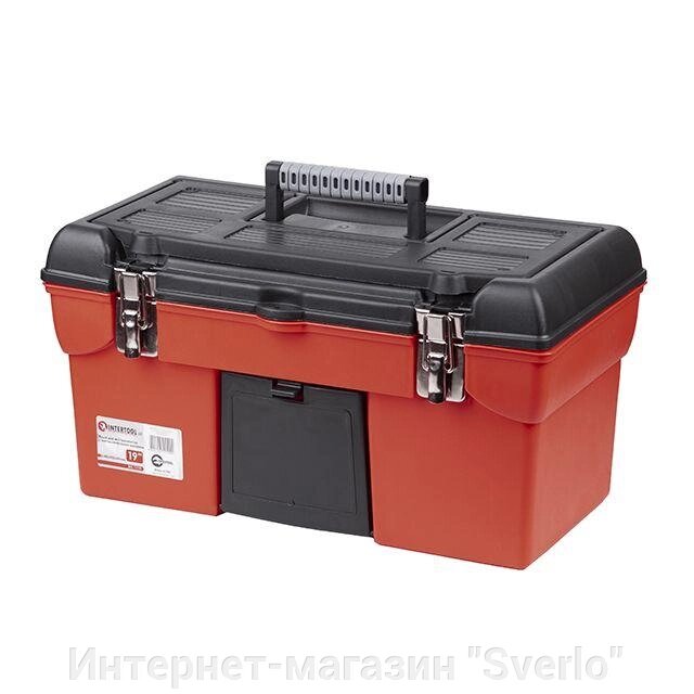 Ящик для інструментів із металевими замками INTERTOOL BX-1119 від компанії Интернет-магазин "Sverlo" - фото 1