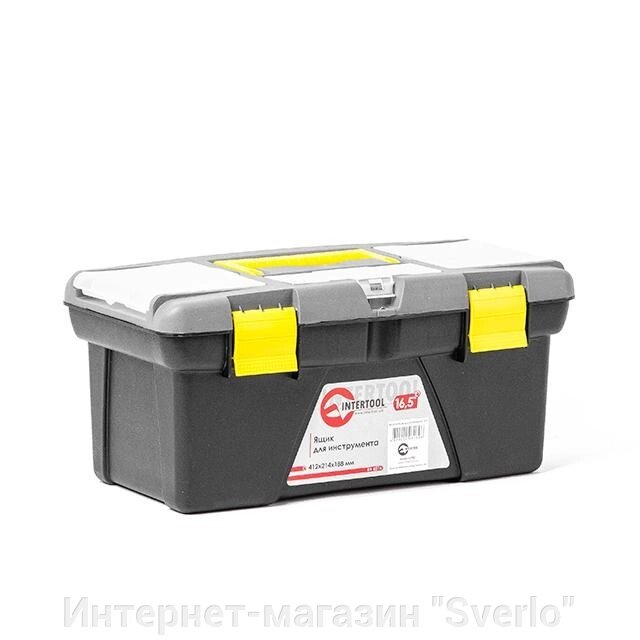 Ящик для інструменту 16.5" 412*214*188 мм INTERTOOL BX-0316 від компанії Интернет-магазин "Sverlo" - фото 1