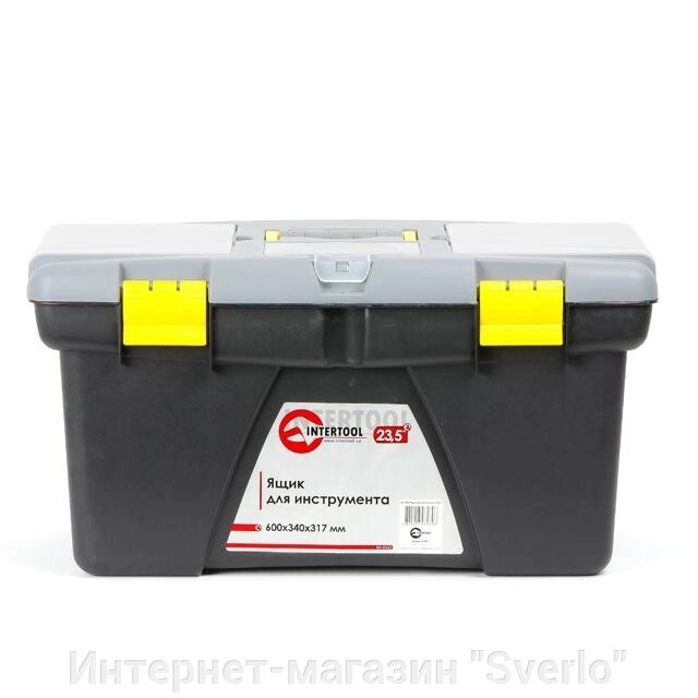 Ящик для інструменту 23.5" 600*340*317 мм INTERTOOL BX-0323 від компанії Интернет-магазин "Sverlo" - фото 1