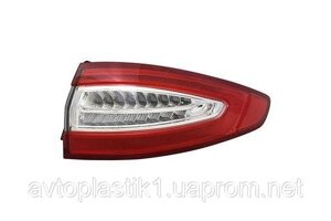 Ліхтар задній лівий Ford Fusion, Mondeo 2013-2016 зовнішній LED (TYC) DS7Z13405D