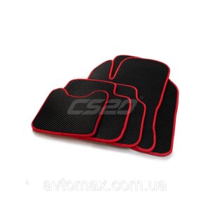 Салонні килими Lada Vesta EVA CS-20 оригінал+ чорний/червоний (5 шт)