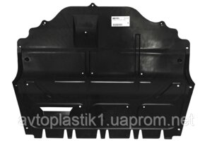 Захист двигуна пластикова Skoda Fabia I, II 99-14, Roomster, VW Polo IV, V 02-15, Seat Ibiaza, Cordoba