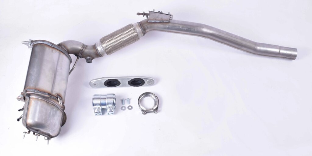 Фільтр DPF для Volkswagen Passat 2.0 DPF-AU-001 аналог від компанії DPF MAC - фото 1