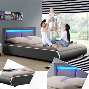 Ліжко двоспальне MURC 180х200 см. з LED-підсвіткою