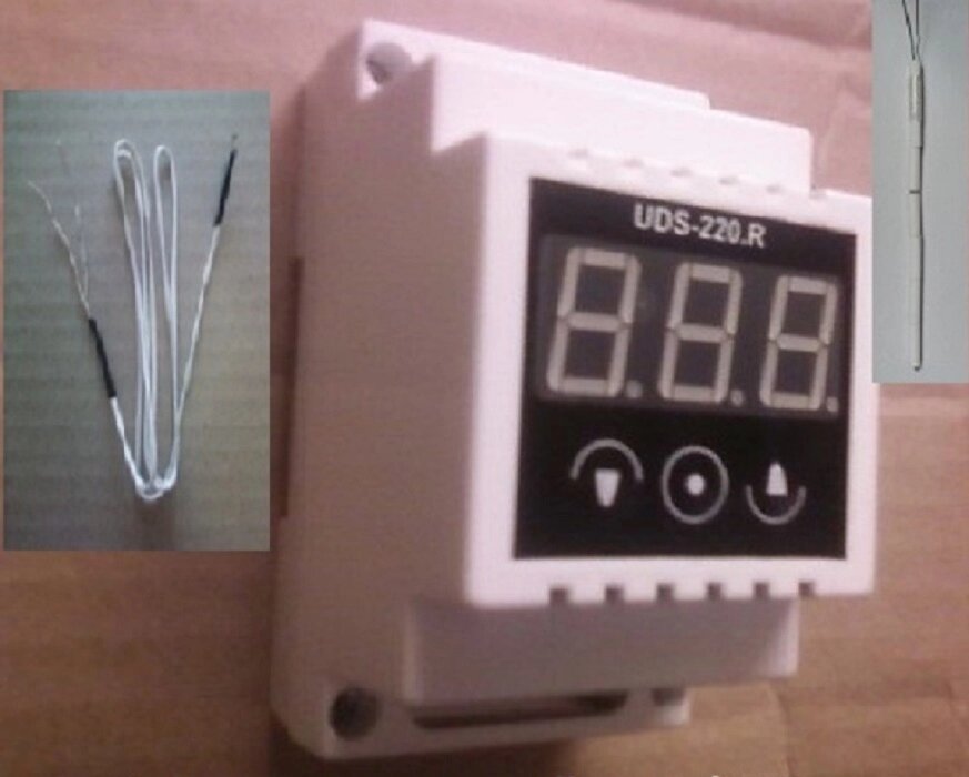Терморегулятор ТР999, з термопарою ТХА від компанії UDS - фото 1