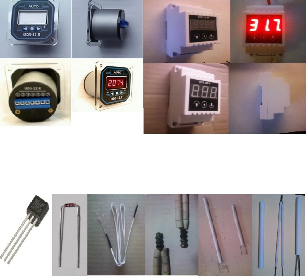 Терморегулятори, від -55 до + 1300 ° С від компанії UDS - фото 1
