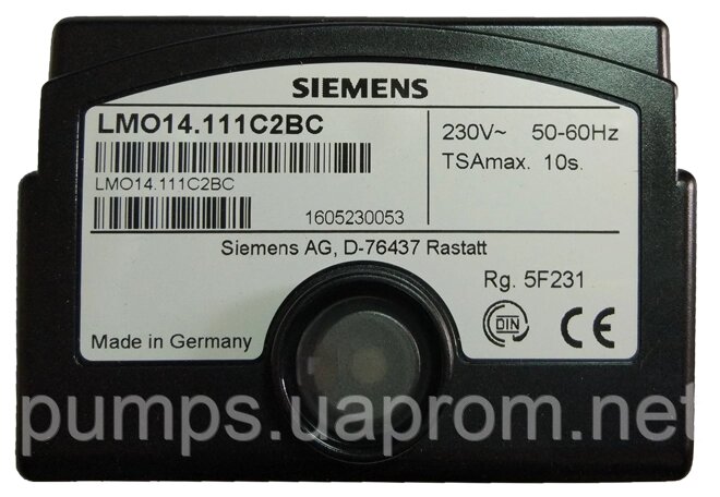 Автомат горіння Siemens LMO14.111C2BC від компанії SERVICE-CLUB - фото 1