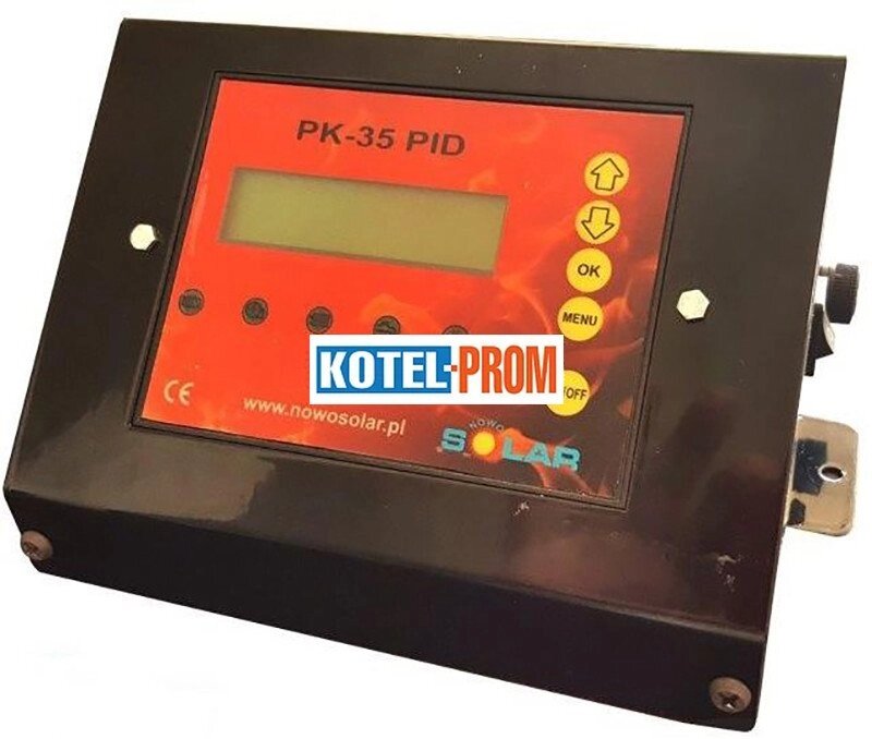 Автоматика для твердопаливних котлів Nowosolar PK-35 PID від компанії SERVICE-CLUB - фото 1