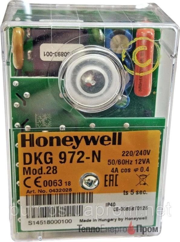 Блок управління Honeywell DKG 972-N mod. 28 від компанії SERVICE-CLUB - фото 1
