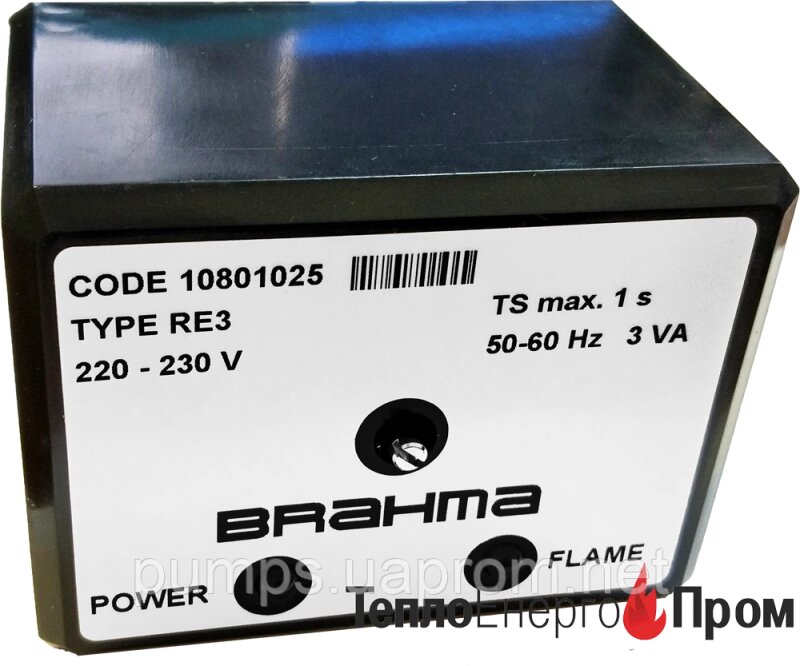 Детектор полум'я Brahma RE3 Code 10801025. Аналог Siemens LFE10 від компанії SERVICE-CLUB - фото 1