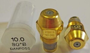 Форсунка Danfoss 10.00 Usgal / h 80 ° B (37.7 kg / h)