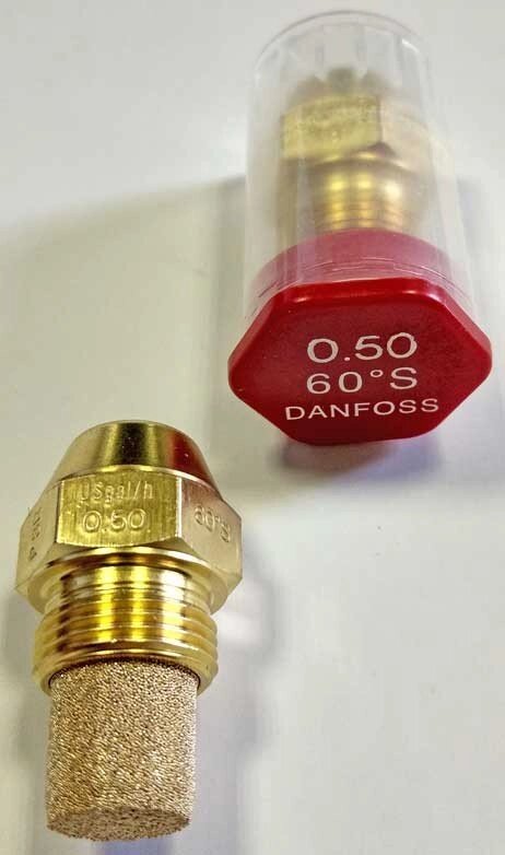 Форсунка Danfoss OD 0.5 Usgal / h 60 ° S від компанії SERVICE-CLUB - фото 1