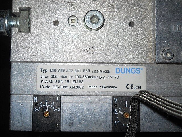 Газовий клапан Dungs MB VEF 412 B01-S30 від компанії SERVICE-CLUB - фото 1