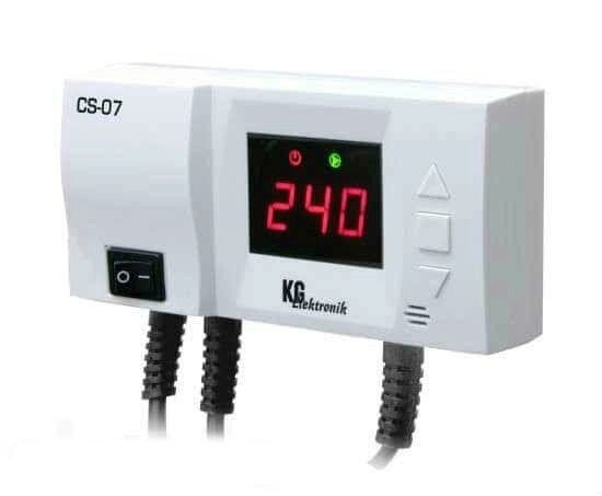 KG Elektronik CS-07 автоматика для насоса центрального опалення від компанії SERVICE-CLUB - фото 1