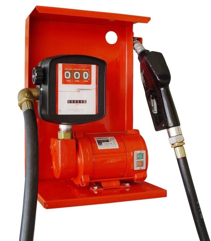 Модуль для заправки, перекачування бензину, ДТ з лічильником SAG 500 + MG80V, 220В, 45-50 л / хв від компанії SERVICE-CLUB - фото 1