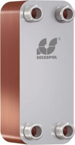 SECESPOL Пластинчастий теплообмінник LB 31-60-1 "65-120 кВт