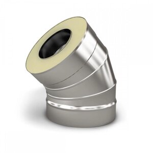 Коліно ізол. 0,6мм, 45 ° Ø250 / 320мм / 45 °