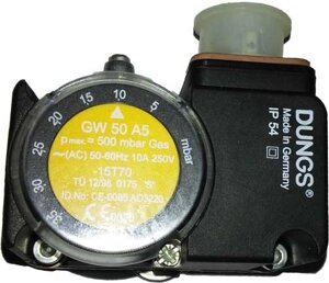 Датчик тиску Dungs GW 50 A6 Пресостат GW50 A6
