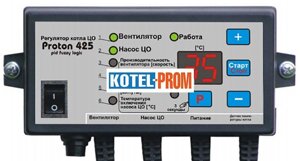 Автоматика для твердопаливних котлів Prond Proton 425PID
