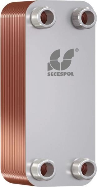 SECESPOL Пластинчастий теплообмінник LB 31-10-1 "до 15 кВт від компанії SERVICE-CLUB - фото 1