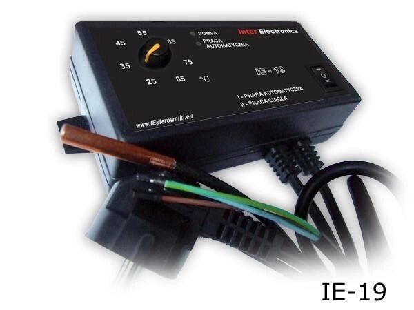 Терморегулятор для циркуляціонного насоса IE-19 термостат насоса від компанії SERVICE-CLUB - фото 1