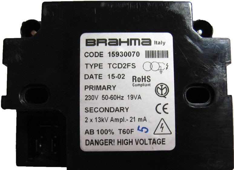 Високовольтний трансформатор Brahma TCD2FS від компанії SERVICE-CLUB - фото 1