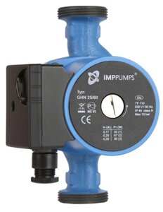 GHN 25 / 40-130 циркуляційний насос IMP Pumps. Словенія.