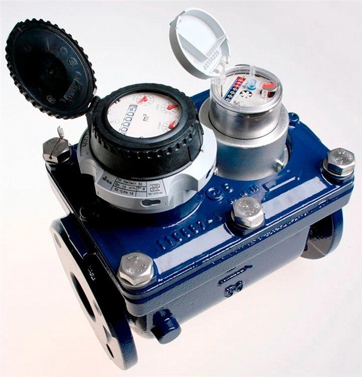Sensus Meitwin 50/50, комбінований лічильник холодної води DN50. (Клас точності С). - акції