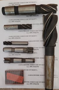 Фреза кінцева к/хв д. 25,0 мм 6-пер ( 45 мм) КМ3