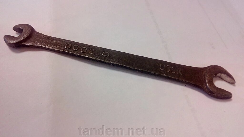 Ключ двосторонній ріжковий 5,5х7 мм, 12557 від компанії Підприємство ТАНДЕМ - фото 1