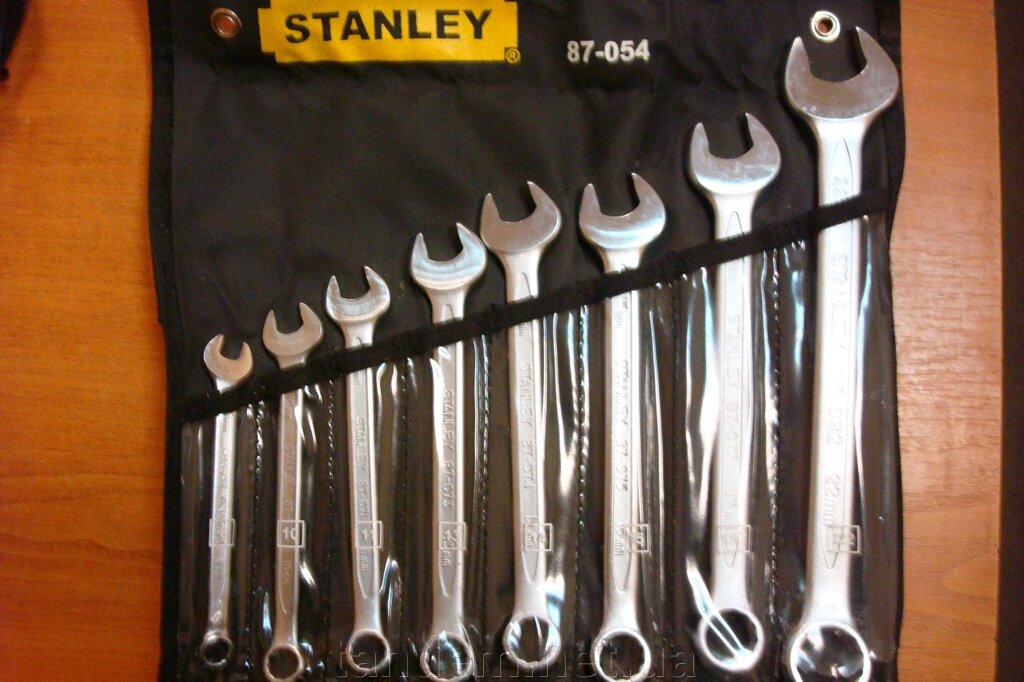 Набор рожково-накидных ключей Stanley,4-87-054 від компанії Підприємство ТАНДЕМ - фото 1