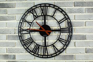 Дизайнерський металевий годинник Viz-a-Viz СТОЛІТТЯ 60 см