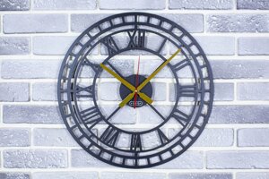 Великий Настінний Годинник Viz-a-Viz 50 см CENTURY. Класичний настінний годинник