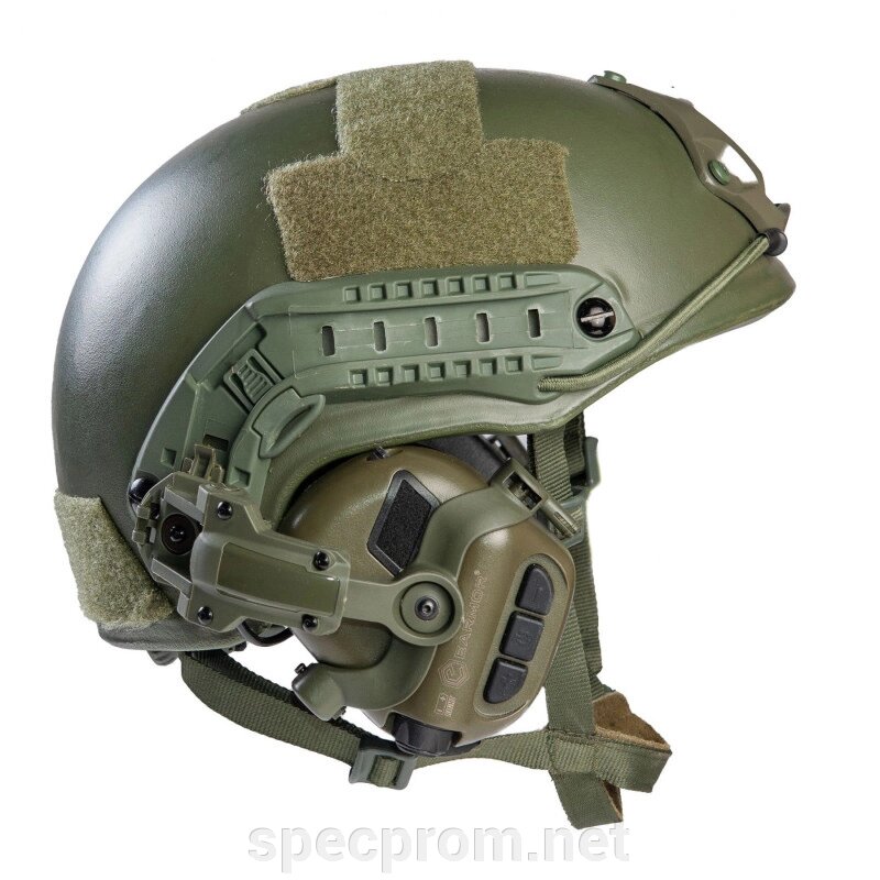Комплект шолом FAST NIJ IIIA (каска) із підвісною системою WENDY + навушники M31H із кріпленням чебурашка від компанії SpecProm - фото 1