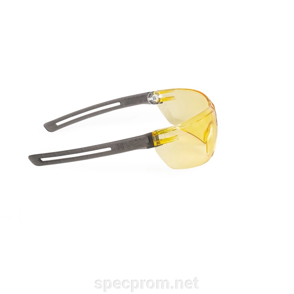 Окуляри захисні відкриті UVEX x-fit 9199 жовті від компанії ТОВ "СПЕЦПРОМ-КР" - фото 1