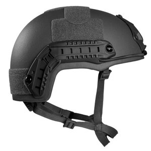 Шолом FAST Чорний Future Assault Shell Helmet NIJ IIIA (каска)