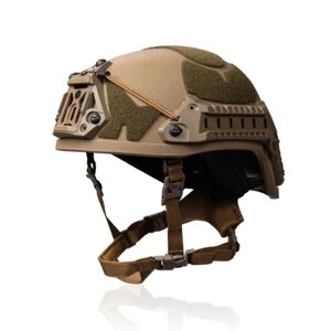 Шолом Sestan-Busch Helmet BK-ACH-HC NIJ IIIA Койот з підвісною системою WENDY