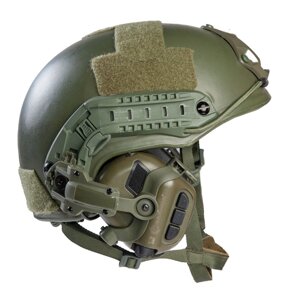 Комплект шолом FAST NIJ IIIA (каска) із підвісною системою WENDY + навушники M31H із кріпленням чебурашка