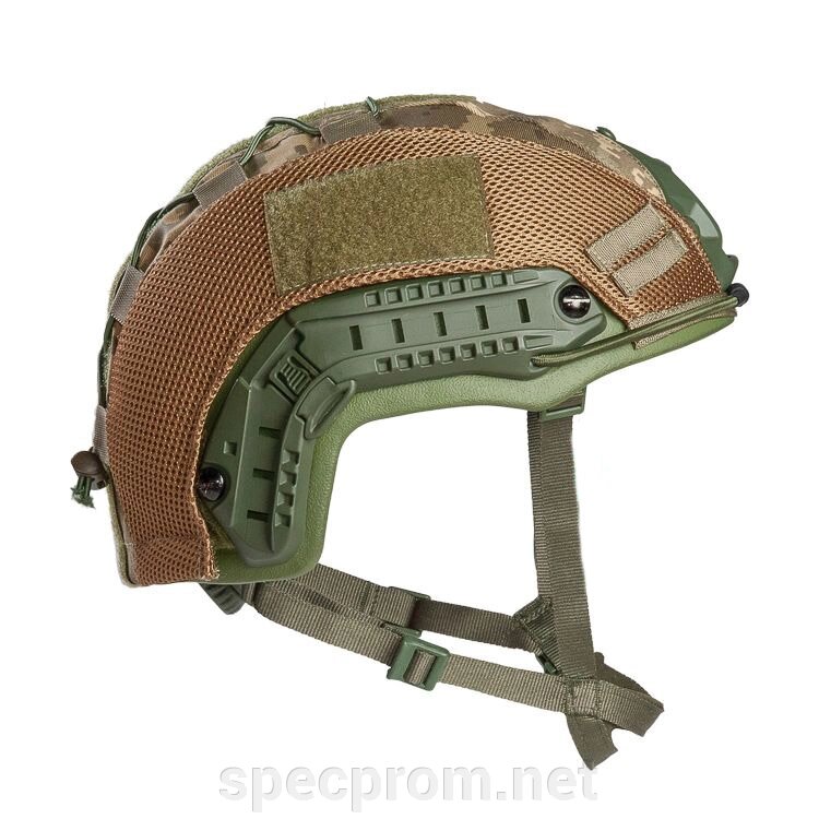 Шолом в кавері FAST Future Assault Shell Helmet NIJ IIIA з підвісною системою WENDY від компанії SpecProm - фото 1
