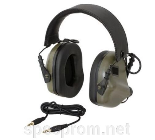 Тактичні навушники EARMOR M32 з універсальним кріпленням від компанії SpecProm - фото 1