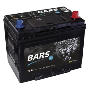 Акумулятор Kainar BARS 75аг Silver (650A) Євро правий плюс