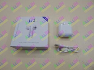 Бездротові навушники i12 Air Music Pods (аналог) (пр-во TWS)