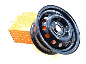 Диск колісний R14x5.5 4x100 ET35 dia 57.1 volkswagen чорний (пр-во дк) про 46311129865