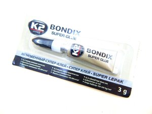Клей BONDIX (суперклей) 3 грами (пр-во K-2 Польща) З 151153