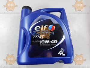 Масло ELF 10W40 evolution 700 STI 4л.(пр-во ELF) з 897053