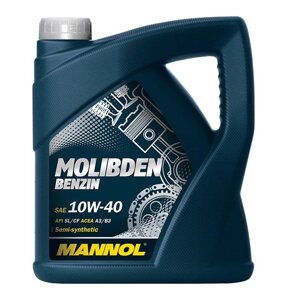 Олія моторна 10W-40 Diesel Extra CH-4/SL, А3/В4 5л (вр-во Mannol Німеччина) ПД 262213