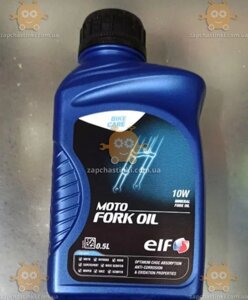 Масло моторне 10W MOTO FORK OIL полусинтетика 0.5 л (пр-во ELF Франція) З 226933