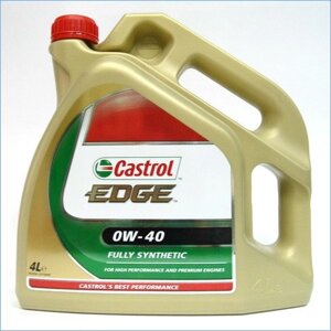 Олива моторна castrol 0W40 edge 4 л